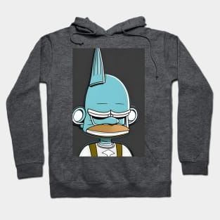 Cute robot man Hoodie